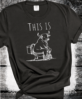 Comfort Colors® This Is Bull Shit Shirt, Joke T-shirt, Girl Tee, Animal Lover Gift, Gift For Woman, Funny Gift Tee, Farmlife,