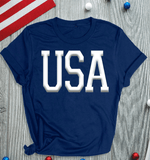 Comfort Colors USA PUFF Embossed / 3D 4th of July Independence Day Family, USA 250th Anniversary Shirts, 250 Years of Freedom 1776 - 2026 4th of July