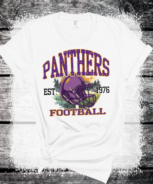 Custom Local School Vintage Sweatshirt, Spirit Wear Sweatshirt, Custom Local Shirts School Mascot Sweatshirt, Gift Idea, Liberty Hill Panthers, Texas Football