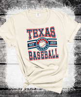 Vintage Texas Rangers Baseball shirt Family Baseball Fan Spirit shirts, Custom LIttle League Baseball, Play Ball Apparel