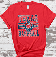 Vintage Texas Rangers Baseball shirt Family Baseball Fan Spirit shirts, Custom LIttle League Baseball, Play Ball Apparel