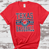 Vintage Texas Rangers Baseball shirt Family Baseball Fan Spirit shirts, Custom LIttle League Baseball, Play Ball Apparel