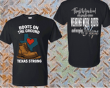 Sandy Creek Flood Relief Shirt, Leander Texas Flooding shirts   – 100% of Proceeds Donated to Sandy Creek Disaster Relief Fund, Boots on the ground