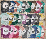 Easter Bunny truck bunny butt butterflies Bleached Shirts Distressed Tees