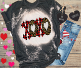 XOXO Bleached Distressed Vintage Tees