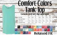 Hello Summer Lake Summer Tank tops Comfort Color