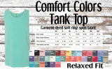 Hello Summer Lake Summer Tank tops Comfort Color