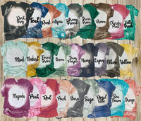 Rainbow Kiss Valentines Day Bleached Distressed Vintage Tees